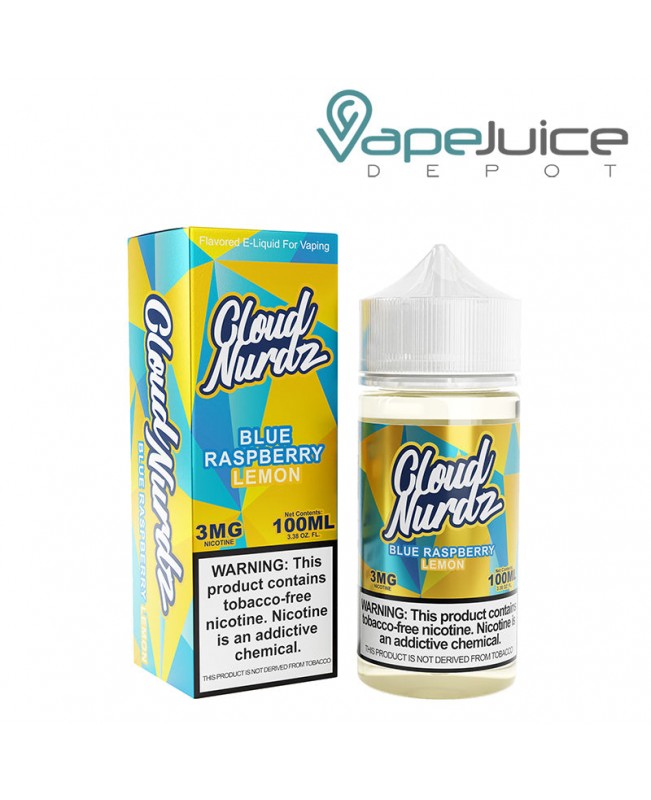 Blue Raspberry Lemon TFN Cloud Nurdz 100ml