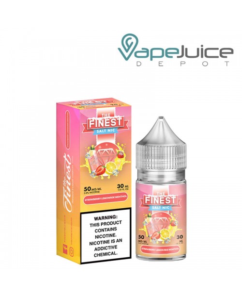 Strawberry Lemonade Menthol Finest SaltNic Series ...