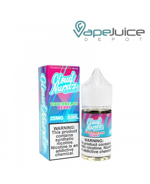 Watermelon Berry ICED TFN Salts Cloud Nurdz 30ml