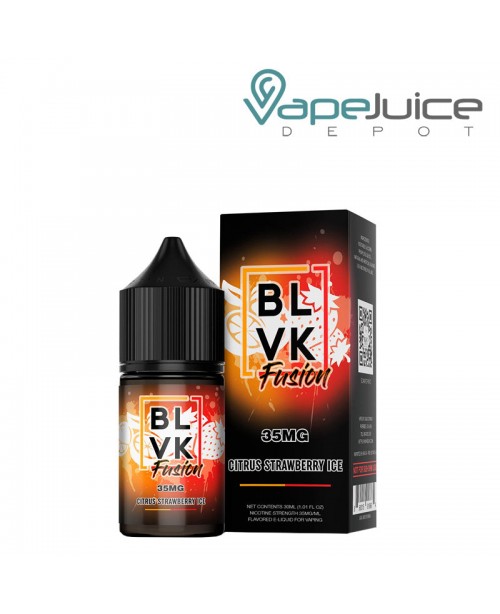 Citrus Strawberry Ice BLVK Fusion Salt 30ml