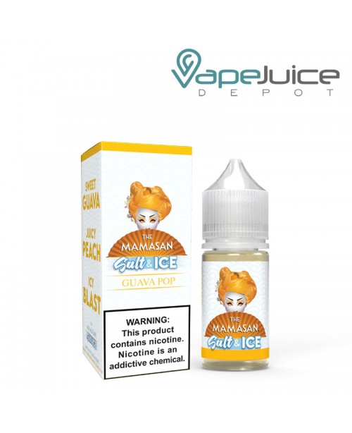 Guava Pop Ice Salt The Mamasan eLiquid 30ml