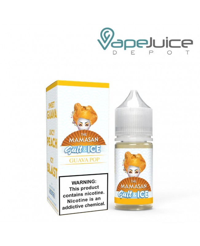 Guava Pop Ice Salt The Mamasan eLiquid 30ml