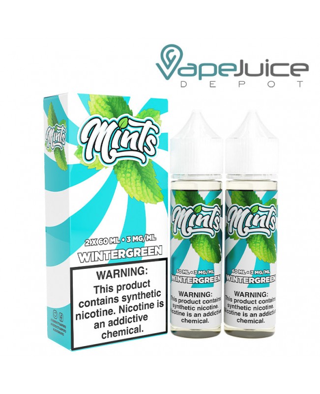 Mints e-Liquid Wintergreen Twin Pack