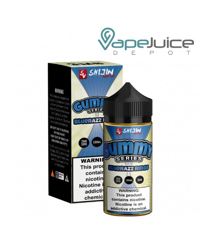 BlueRazz Rings Gummy Series Shijin Vapor 100ml