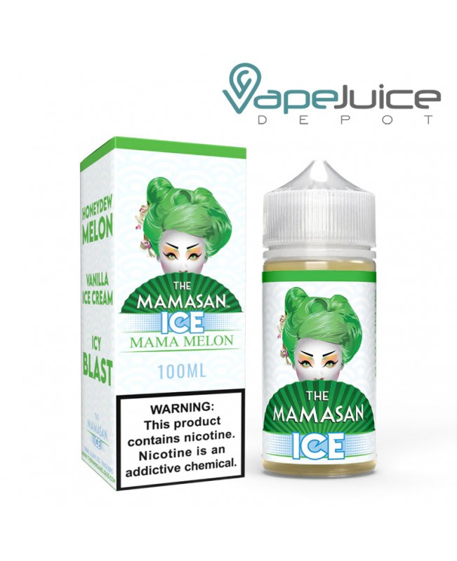 Ice Mama Melon The Mamasan eLiquid 60/100ml