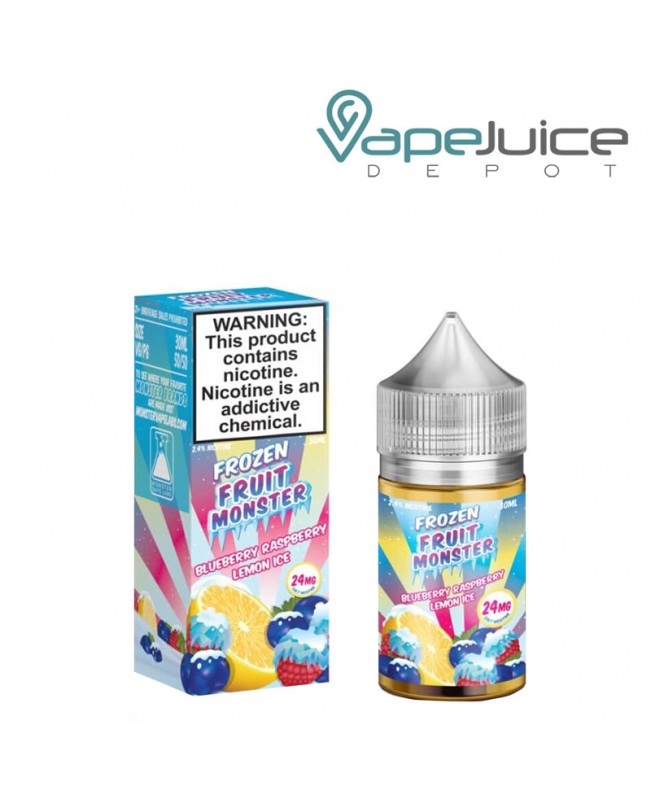 Blueberry Raspberry Lemon Ice Frozen Fruit Monster Salts 30ml