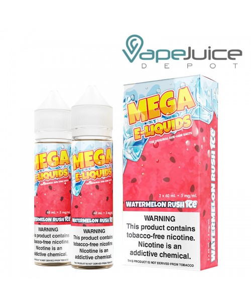 Watermelon Rush Ice MEGA e-Liquids