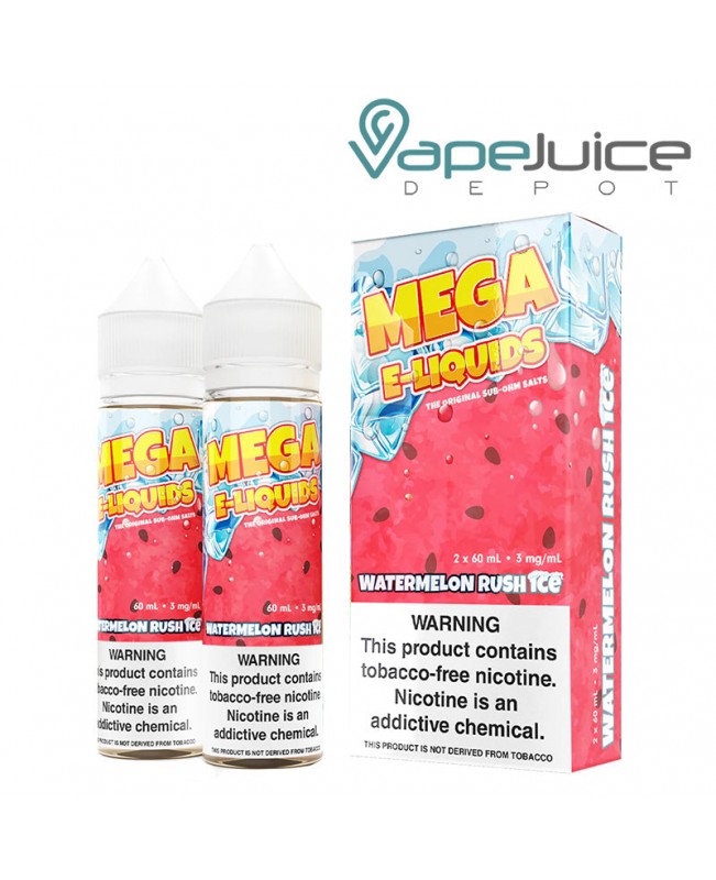 Watermelon Rush Ice MEGA e-Liquids