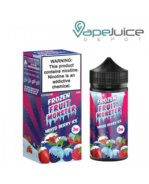 Mixed Berry Ice Frozen Fruit Monster 100ml