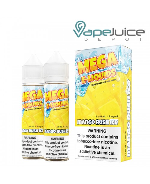 Mango Rush Ice MEGA e-Liquids