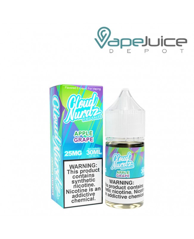 Grape Apple ICED TFN Salts Cloud Nurdz 30ml