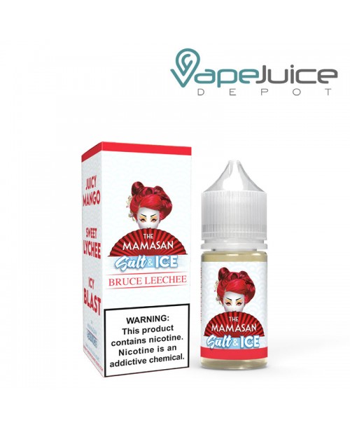 Bruce Leechee Ice Salt The Mamasan eLiquid 30ml