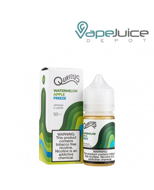 Watermelon Apple Freeze Qurious Synthetic Salt 30ml