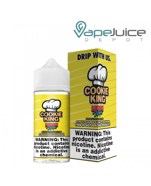 Lemon Wafer Cookie King eLiquid 100ml