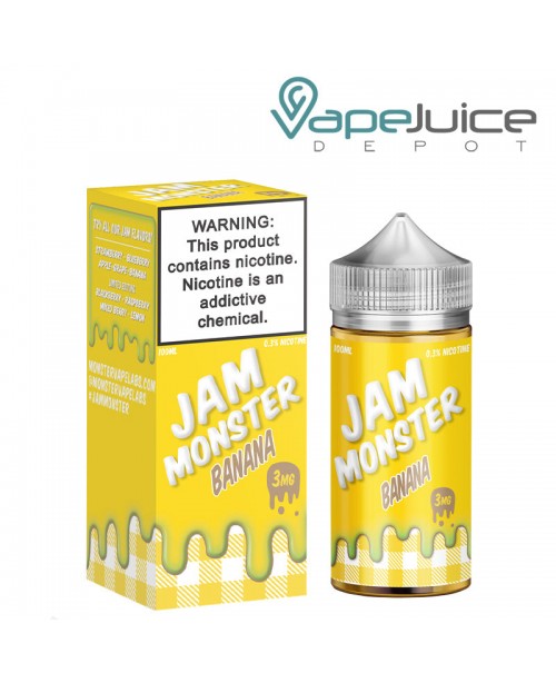 Banana Jam Monster eLiquid 100ml