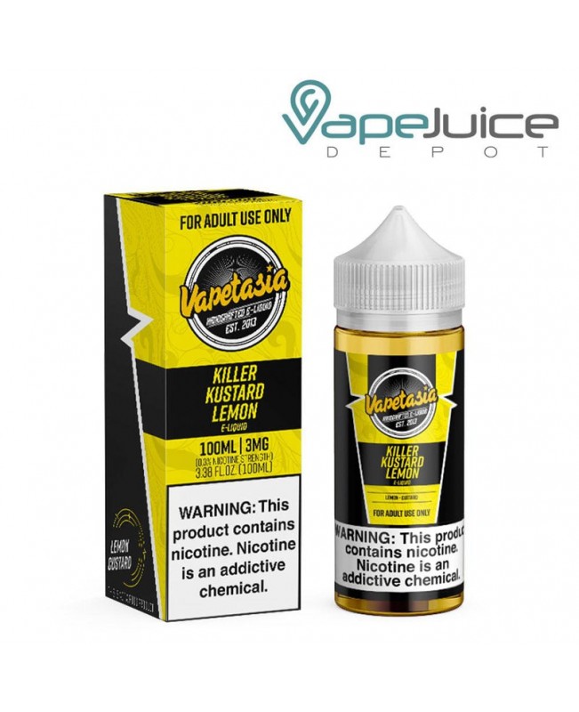 Killer Kustard Lemon Vapetasia eLiquid 100ml