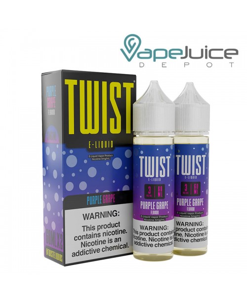 Purple Grape Twist E-Liquid 120ml