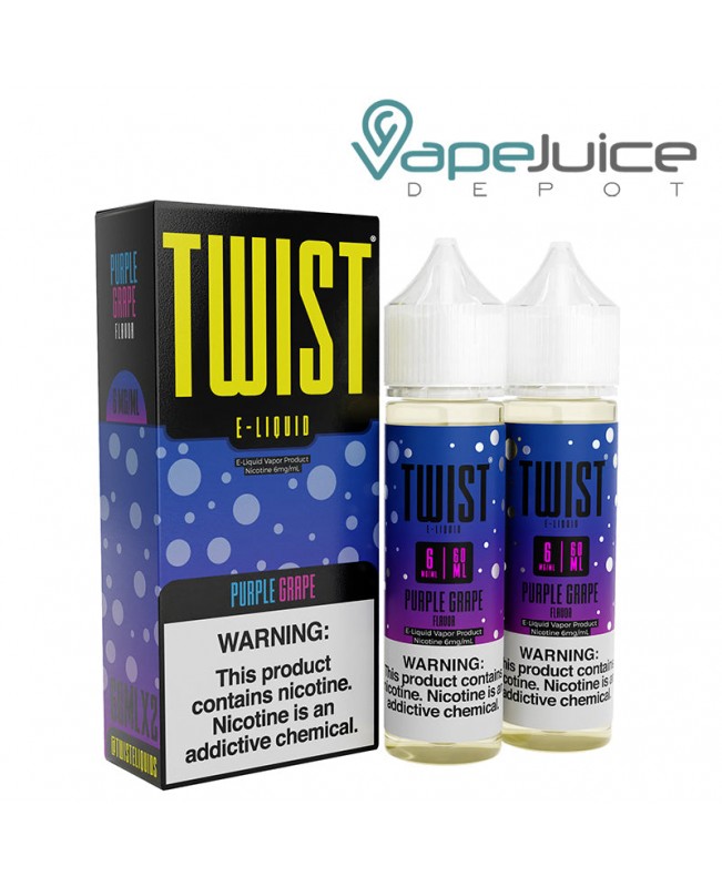 Purple Grape Twist E-Liquid 120ml