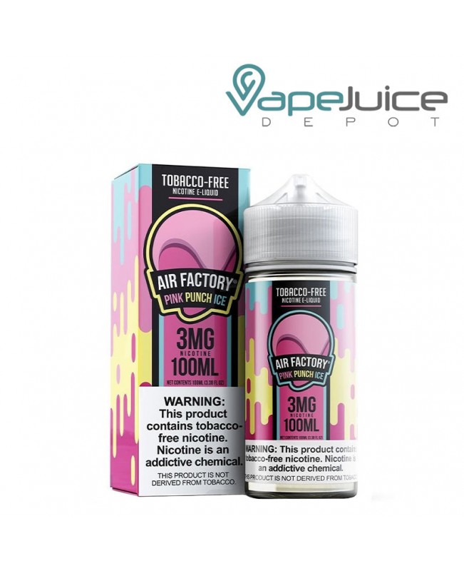 Ice Pink Punch Air Factory Synthetic eLiquid 100ml