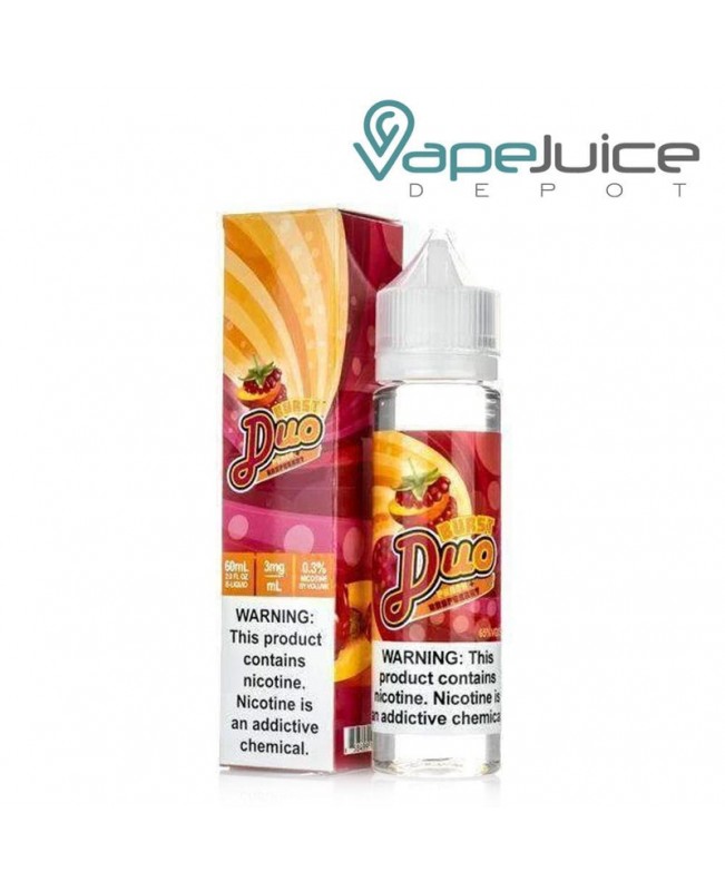 Peach Raspberry Burst Duo eLiquid 60ml