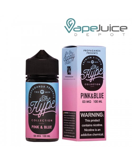 PINK & BLUE Propaganda The Hype eLiquid 100ml