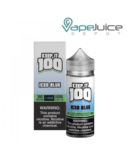 Iced Blue (OG Blue ICED) Keep it 100 TFN eLiquid