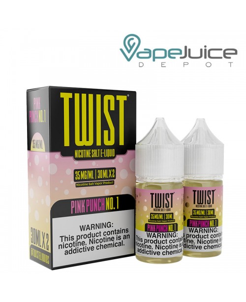 Pink Punch No 1 (Pink No 1) Twist Salt E-Liquid 60...