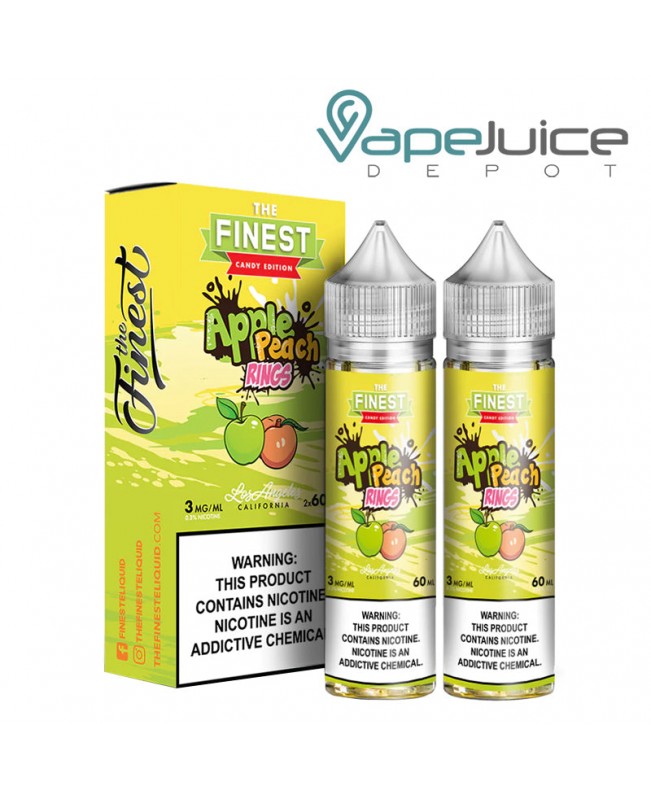 Apple Peach Sour Finest Sweet & Sour 120ml