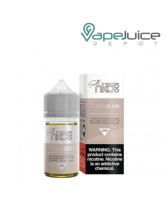 Cuban Blend Naked 100 Salt eLiquid 30ml