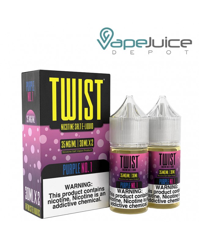 Purple No. 1 Twist Salt E-Liquid 60ml