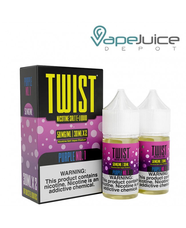 Purple No. 1 Twist Salt E-Liquid 60ml