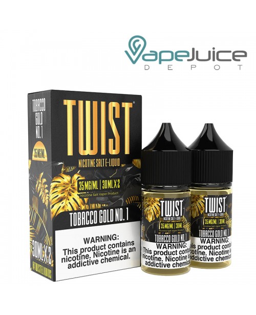 Tobacco Gold No. 1 Twist Salt E-Liquid 60ml