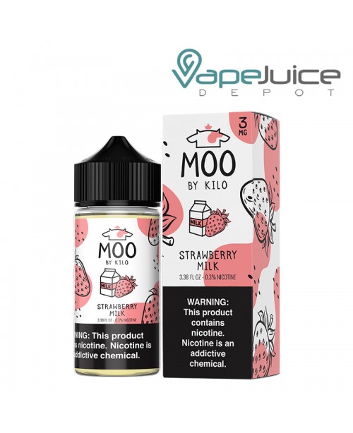 Strawberry Milk Moo eLiquids 100ml