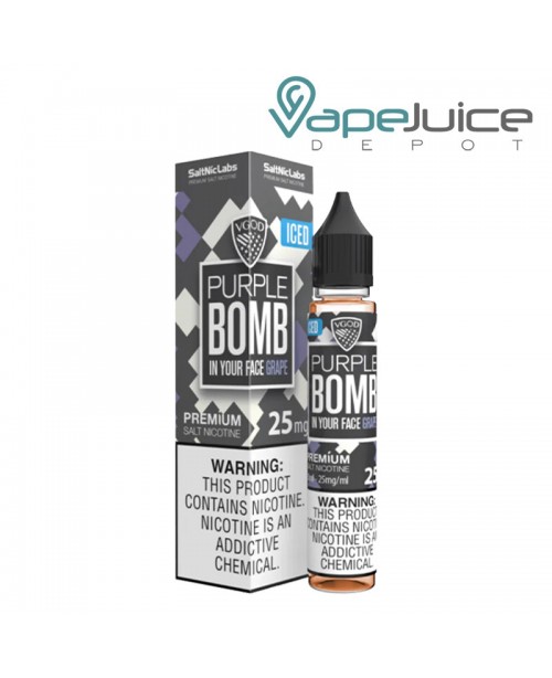 ICED Purple Bomb VGOD SaltNic 30ml