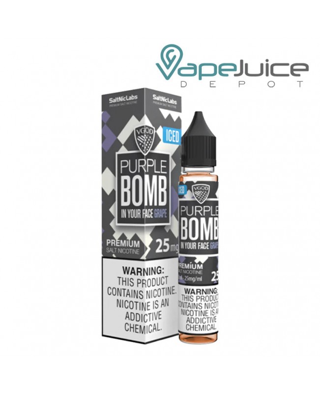 ICED Purple Bomb VGOD SaltNic 30ml