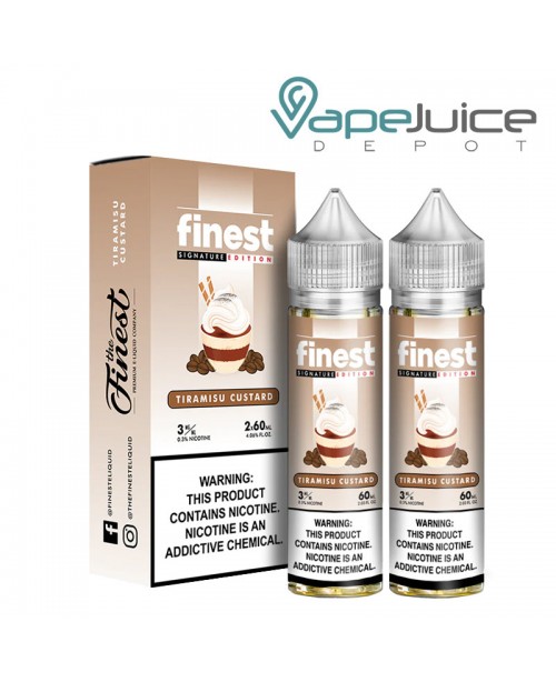 Tiramisu Custard Finest Signature 120ml