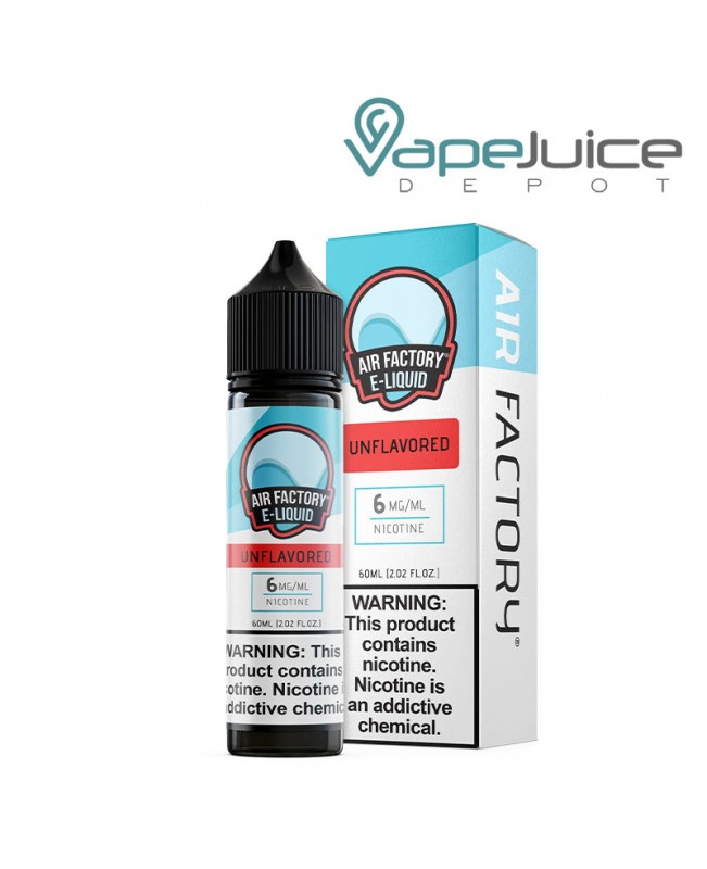 Unflavored Air Factory eLiquid 60ml