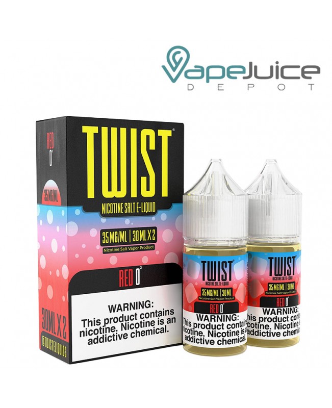 Red 0° Twist Salt E-Liquid 60ml