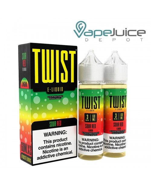 Sour Red Twist E-Liquid 120ml