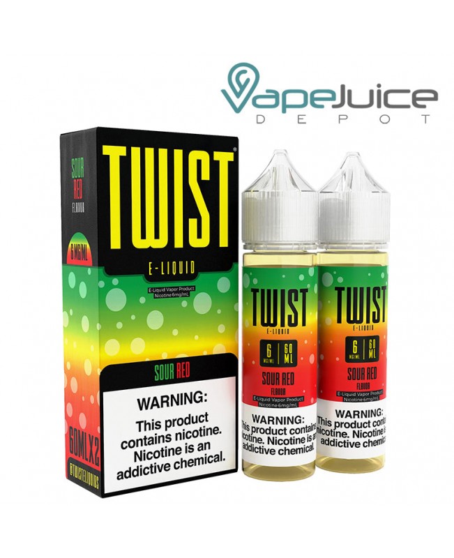 Sour Red Twist E-Liquid 120ml