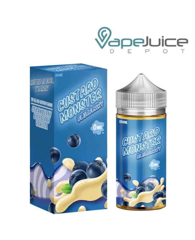 Blueberry Custard Monster eLiquid 100ml