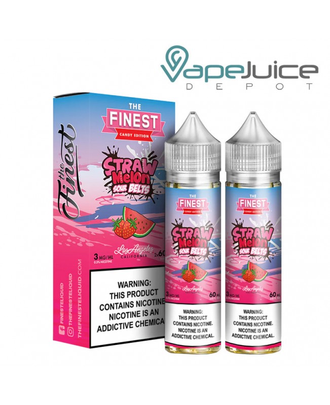 Straw Melon Sour Finest Sweet & Sour 120ml