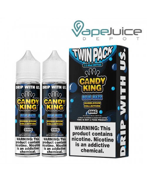 Blue Razz Candy King Bubblegum 120ml