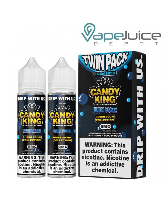 Blue Razz Candy King Bubblegum 120ml