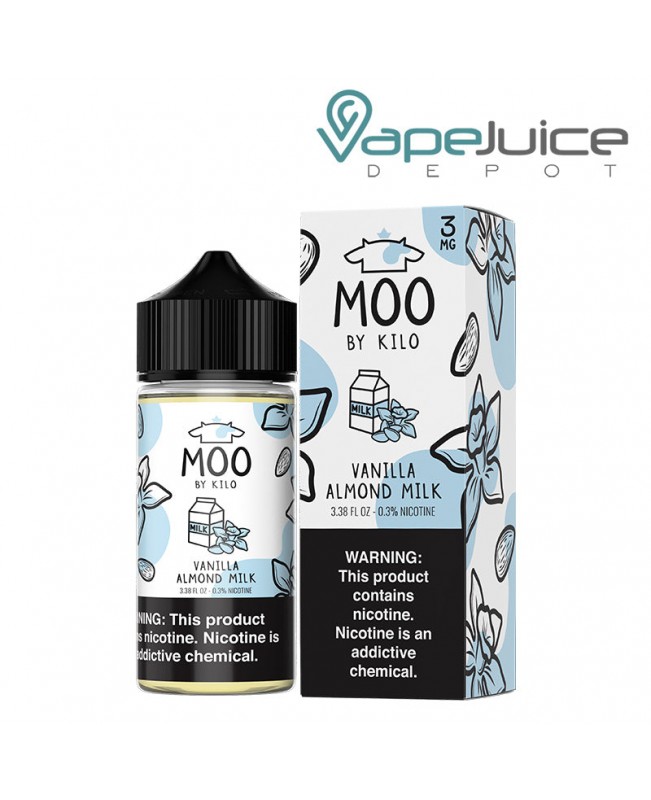 Vanilla Almond Milk Moo eLiquids 100ml