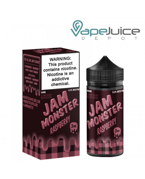 Raspberry Jam Monster eLiquid 100ml