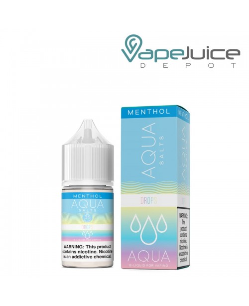 Menthol DROPS AQUA Synthetic Salts 30ml