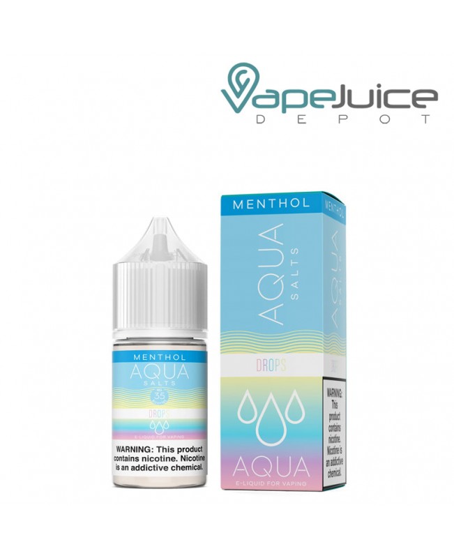 Menthol DROPS AQUA Synthetic Salts 30ml