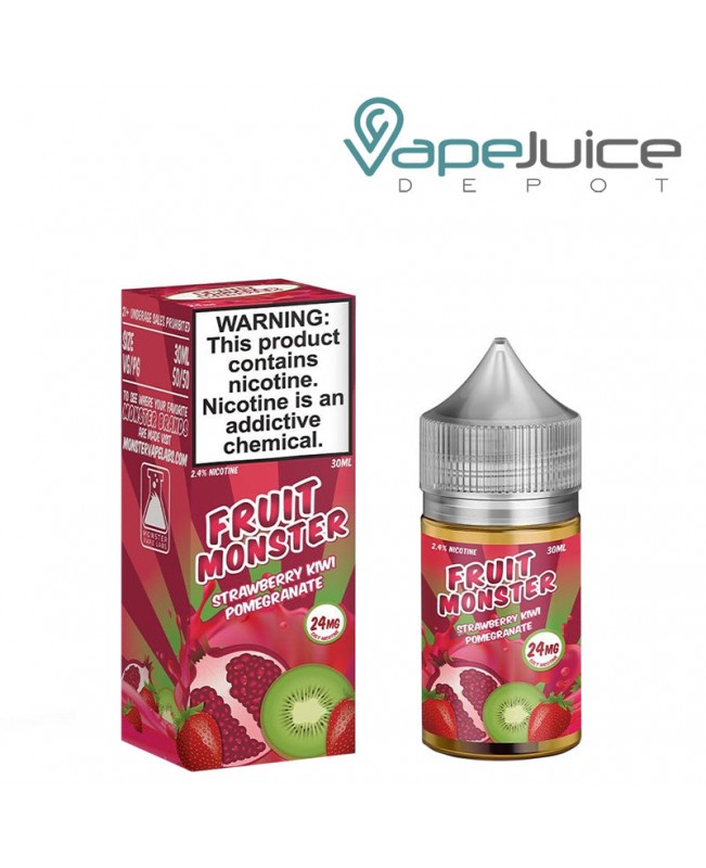 Strawberry Kiwi Pomegranate Fruit Monster Salt 30ml