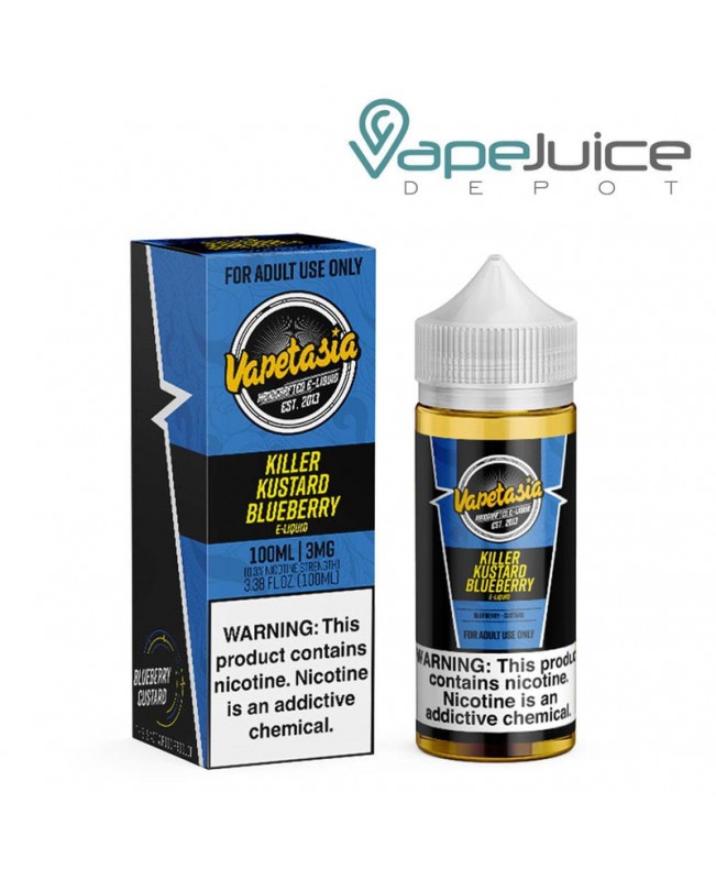 Killer Kustard Blueberry Vapetasia eLiquid 100ml